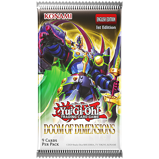 Yu-Gi-Oh! Doom of Dimensions - Booster Pack