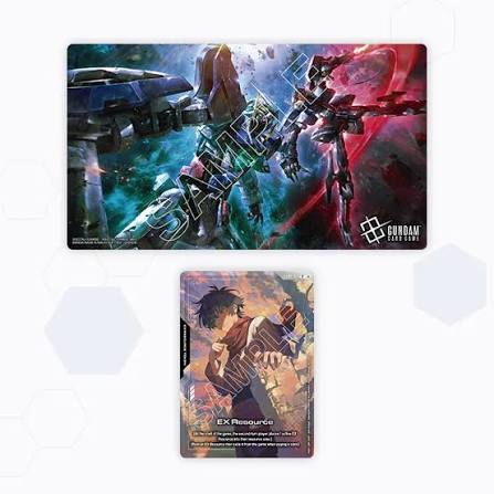 Mobile Gundam Suit 00 - Playmat and Card Set - PREORDER