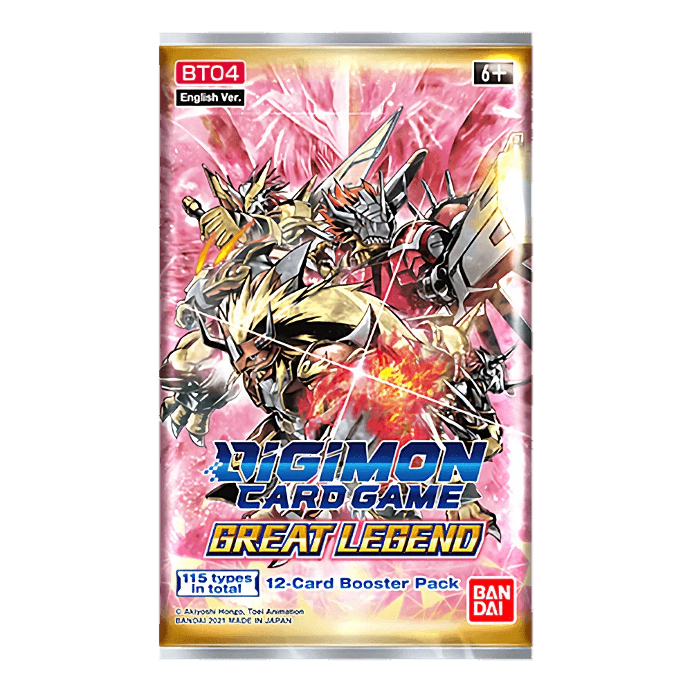 Great Legend - BT-04 - Booster Pack