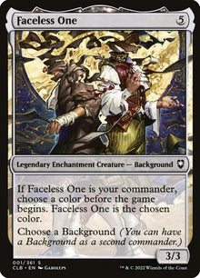 1-facelessone