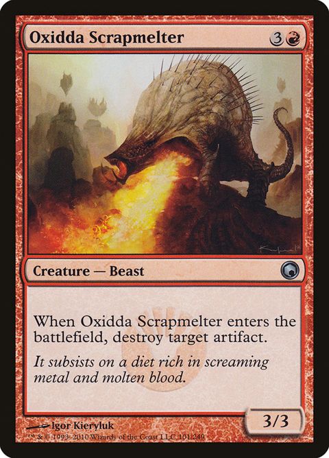 101-oxiddascrapmelter
