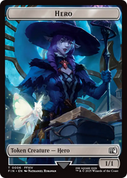 Hero (0006) // Treasure Double-Sided Token [FINAL FANTASY Tokens]