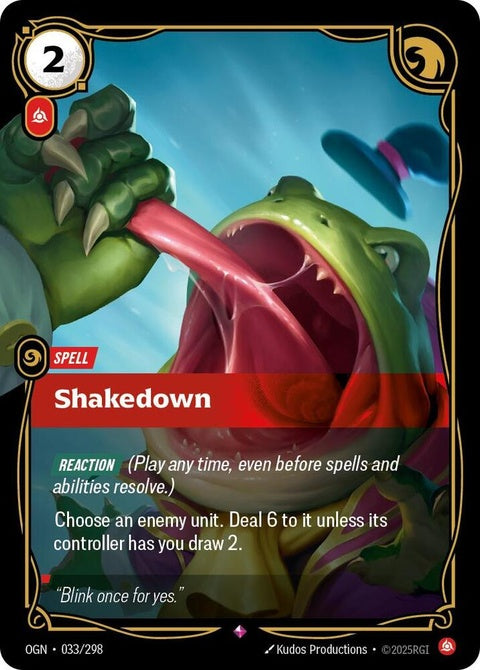 33-shakedown
