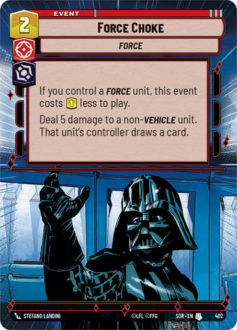 Force Choke (Hyperspace) (402) [Spark of Rebellion]