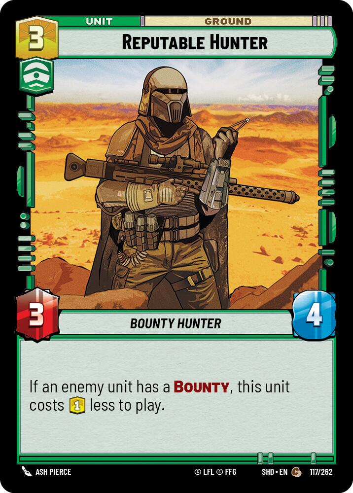 Reputable Hunter (117/262) (117/262) [Shadows of the Galaxy]