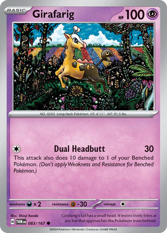 Girafarig (083/167) [Scarlet & Violet: Twilight Masquerade]