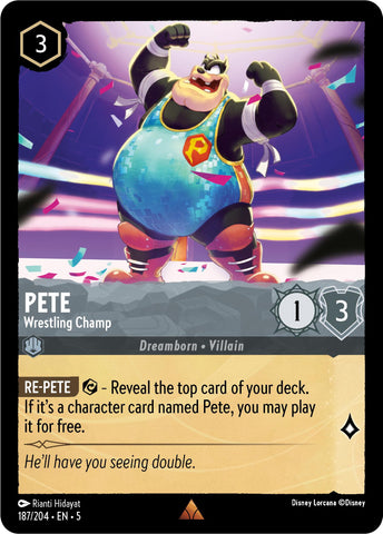 Pete - Wrestling Champ (187/204) [Shimmering Skies]