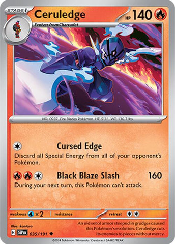 Ceruledge (035/191) [Scarlet & Violet: Surging Sparks]