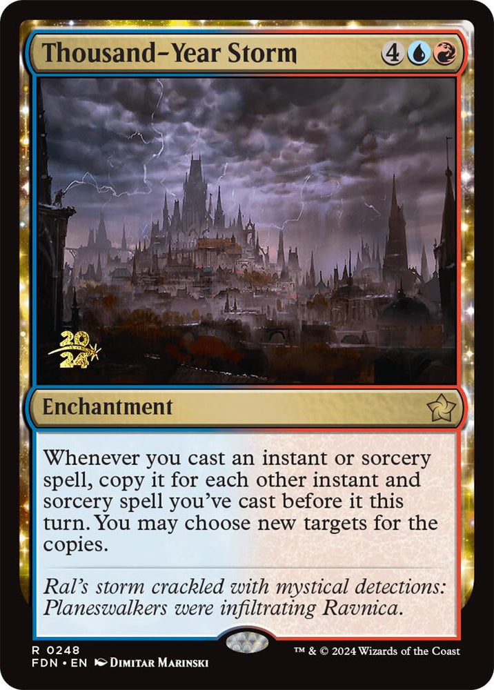 Thousand-Year Storm [Foundations Prerelease Promos]