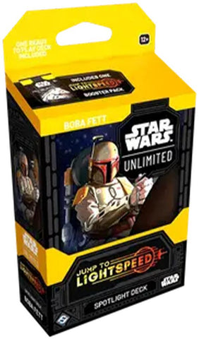 Star Wars Unlimited: Jump to Lightspeed - Spotlight Deck: Boba Fett PREORDER