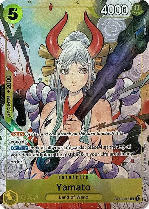 Yamato (Illustration Box Vol.1) [One Piece Promotion Cards]