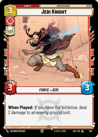 Jedi Knight (647) (Foil) (647) [Legends of the Force]