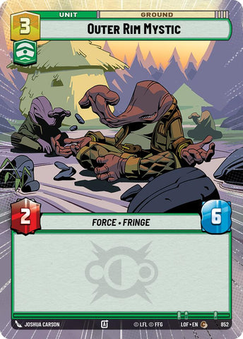 Outer Rim Mystic (852) (Hyperspace Foil) (852) [Legends of the Force]