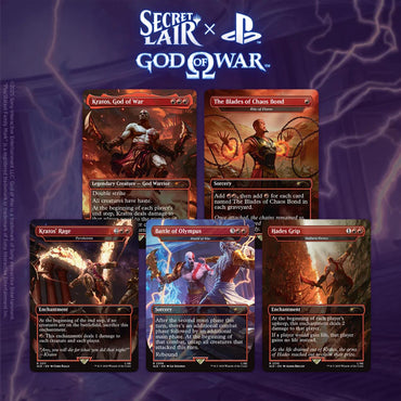 MTG Secret Lair x God of War (Greek - Non-Foil Edition)
