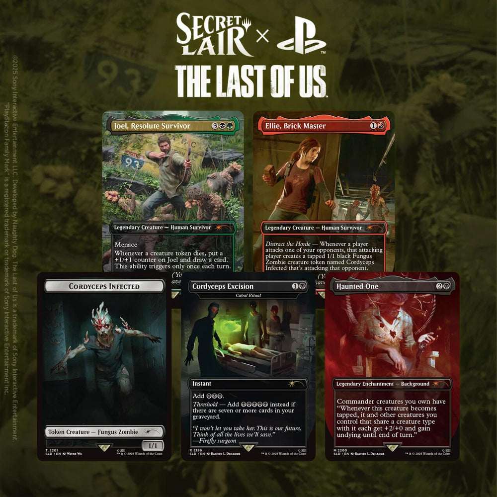 MTG Secret Lair x The Last of Us Part I (Non-Foil Edition)