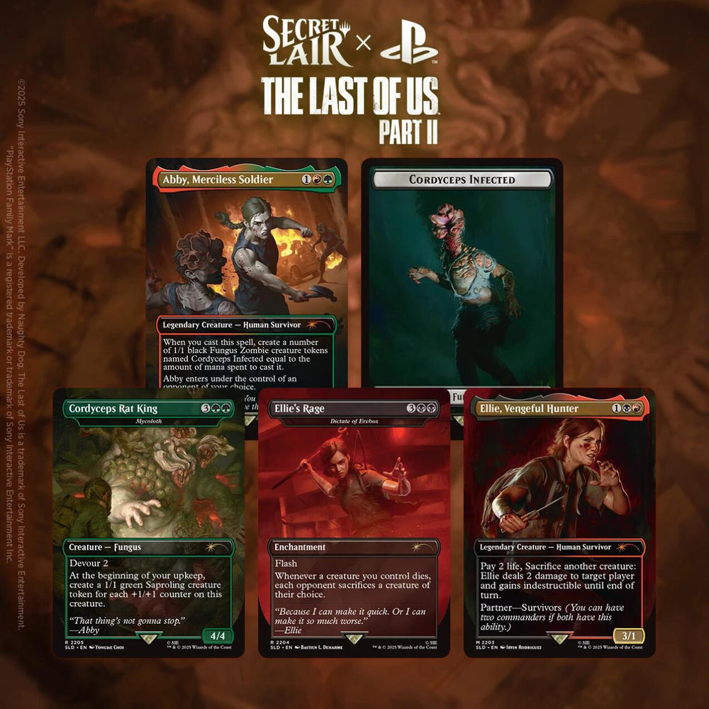 MTG Secret Lair x The Last of Us Part II (Non-Foil Edition)