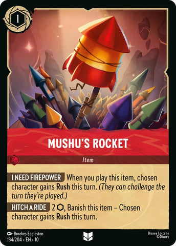 Mushu's Rocket (134/204) [Whispers in the Well]