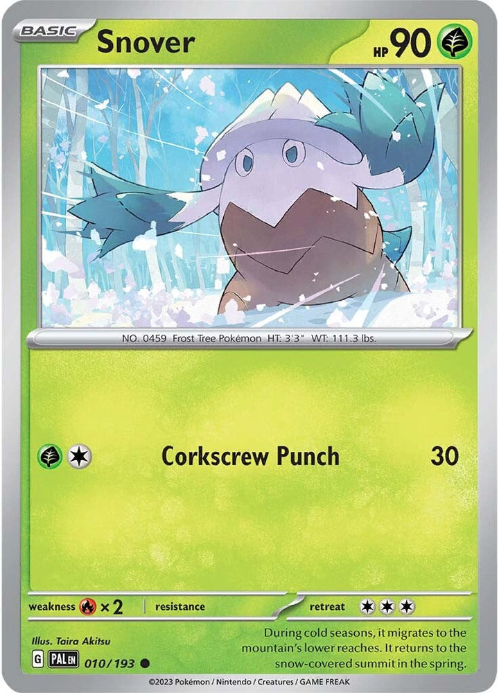 Snover (010/193) [Scarlet & Violet: Paldea Evolved]