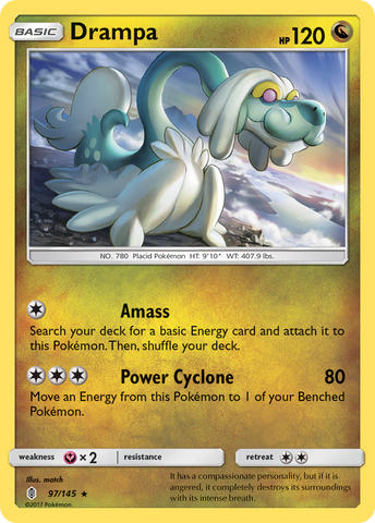 Drampa (97/145) [Sun & Moon: Guardians Rising]