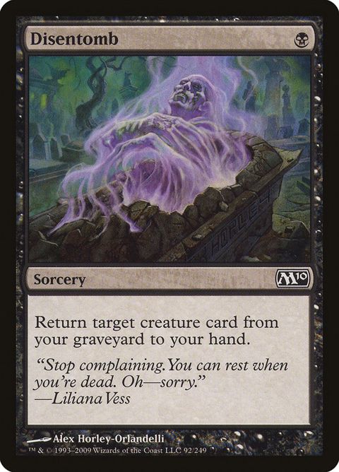 92-disentomb