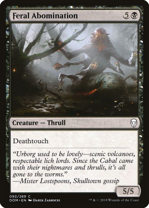 92-feralabomination