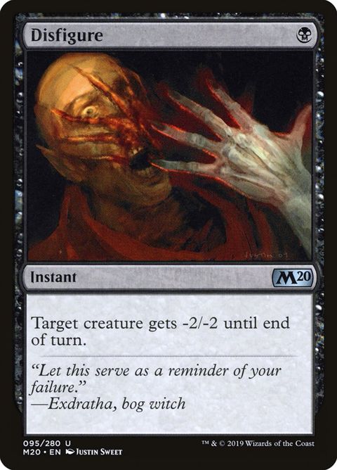 95-disfigure