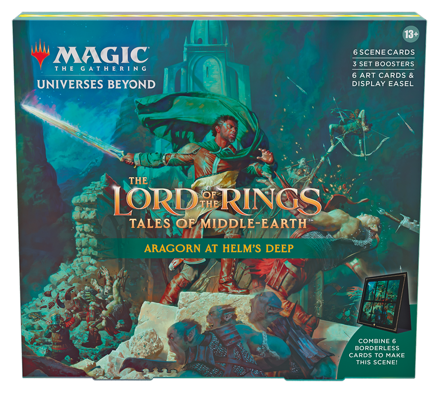 The Lord of the Rings: Tales of Middle-earth: Holiday Release - Scene Box: Aragorn at Helm's Deep
