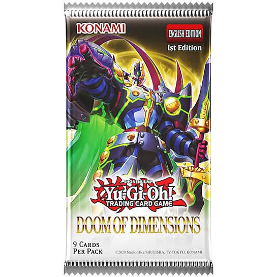 Yu-Gi-Oh! Doom of Dimensions - Booster Pack