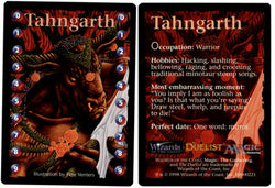 Tahngarth Life Counter Token [Media Promos]