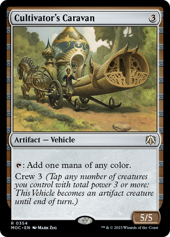 Cultivator's Caravan [March of the Machine Commander]