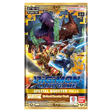 Digimon Release Special Booster 2.0 - Pack Pack [BT18-19]