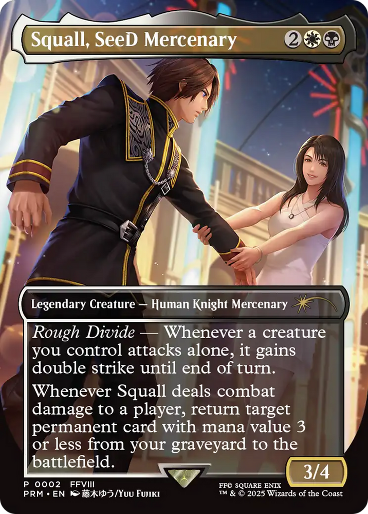 Squall, SeeD Mercenary [Standard Showdown Promos]