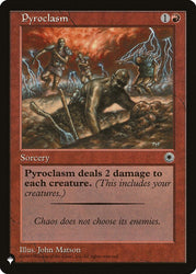 Pyroclasm [The List]