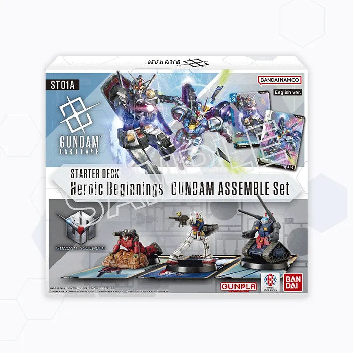 Gundam TCG Assemble Set ST-01A - Heroic Beginnings