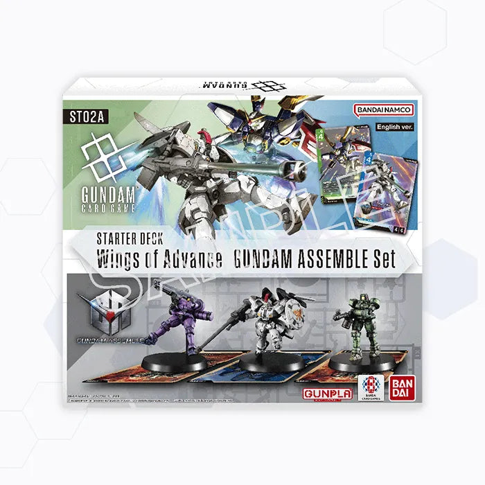 Gundam TCG Assemble Set ST-02A - Wings of Advance