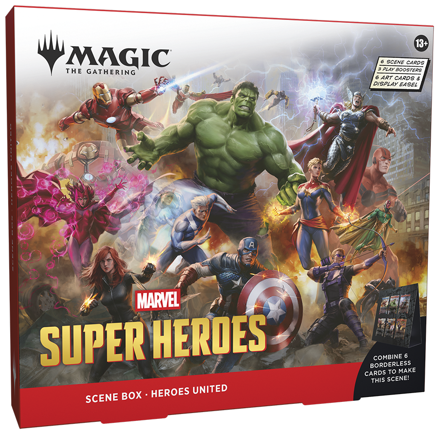 MTG x Marvel: Super Heroes - Scene Box - Assorted - PREORDER