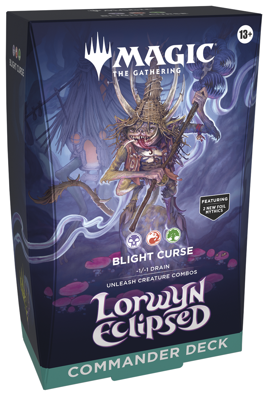 MTG Lorwyn Eclipsed - Commander Deck: Blight Curse - PREORDER