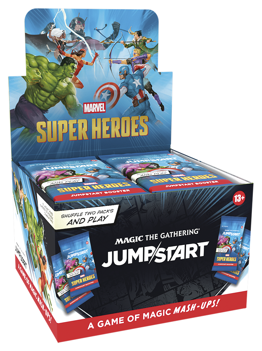 MTG x Marvel: Super Heroes - Jumpstart Booster Box - PREORDER