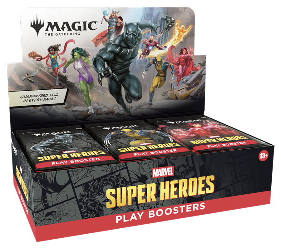 MTG x Marvel: Super Heroes - Play Booster Box - PREORDER