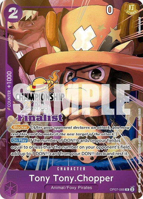 op07-066-tonytonychoppercs2526finalistcardset1
