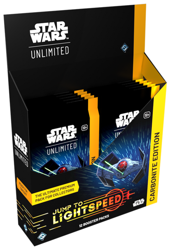 Star Wars Unlimited: Jump to Lightspeed Carbonite Edition - Booster Box PREORDER