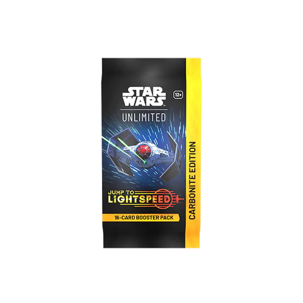 Star Wars Unlimited: Jump to Lightspeed Carbonite Edition - Booster Pack PREORDER