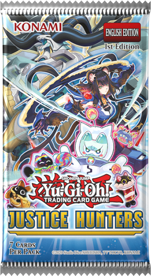 Yu-Gi-Oh! Justice Hunters - Booster Pack (1st Edition)