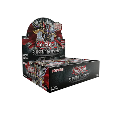 YuGiOh! Supreme Darkness Booster Box (1st Edition) - PREORDER