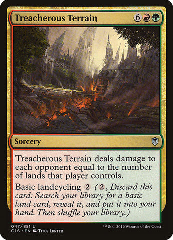 Treacherous Terrain [Commander 2016]