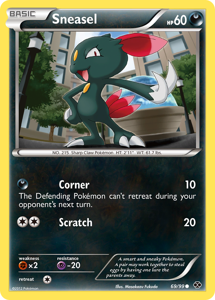 Sneasel (69/99) [Black & White: Next Destinies]