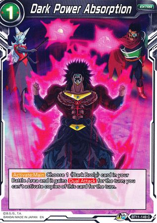 Dark Power Absorption (BT11-149) [Vermilion Bloodline]