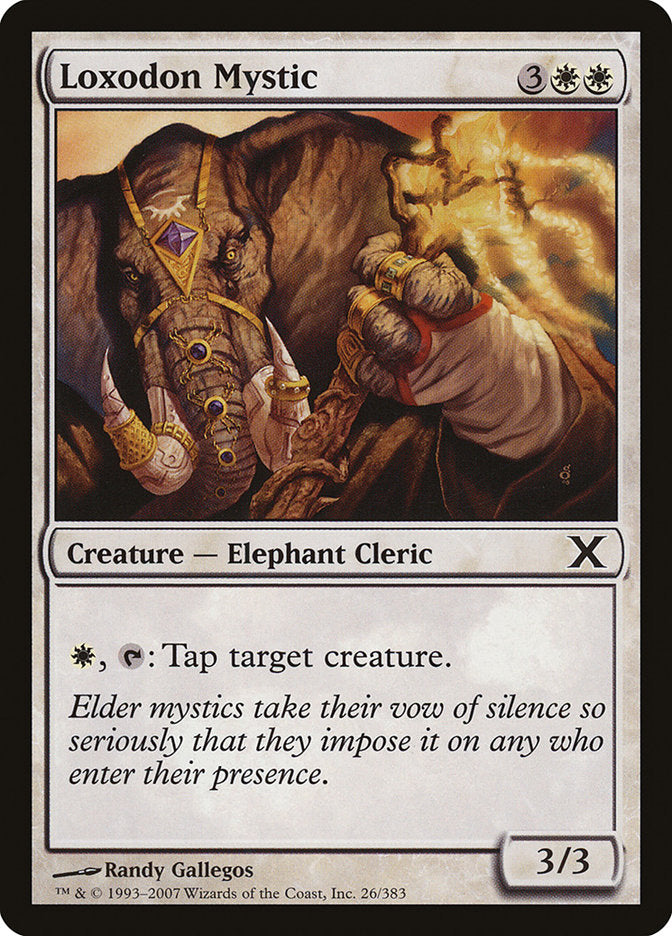 Loxodon Mystic [Tenth Edition]