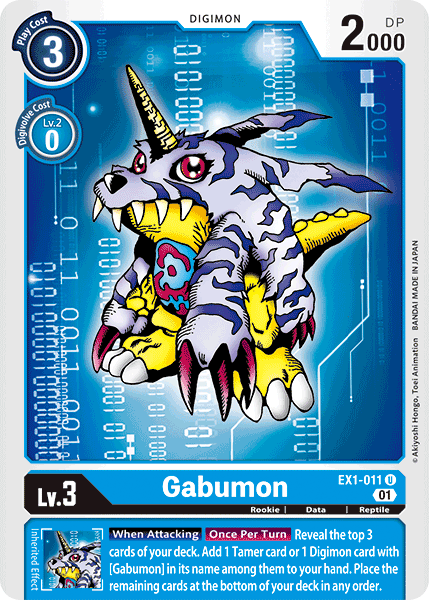 Gabumon [EX1-011] [Classic Collection]