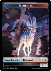 Elemental (9) // Phyrexian Hydra (12) Double-Sided Token [March of the Machine Tokens]